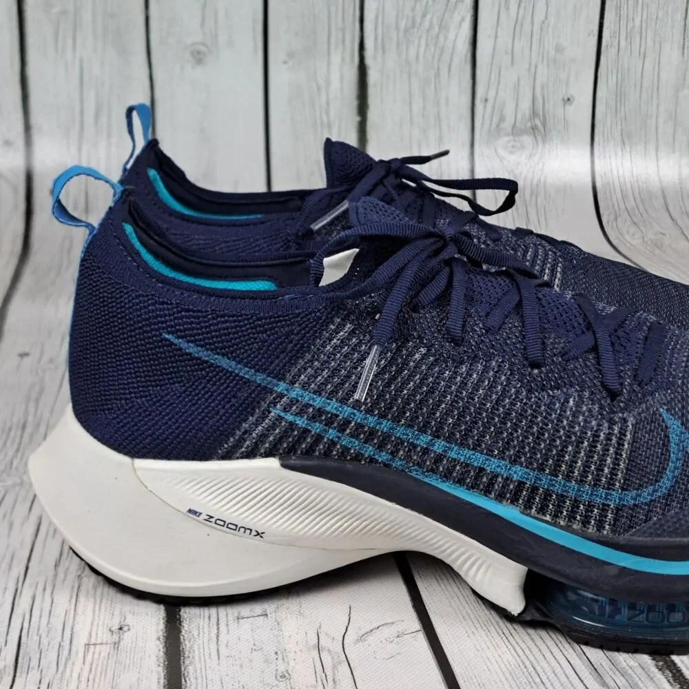 Nike Air Zoom Tempo Next% Flyknit Shoes Mens 13 Blue CI9923-401